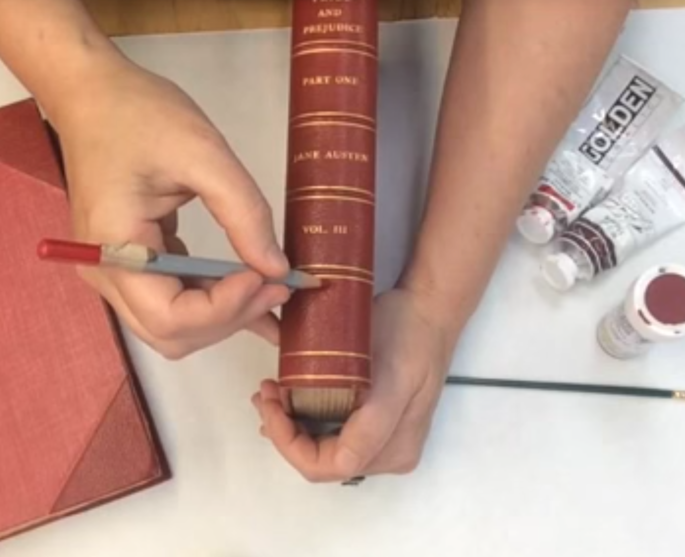 Color Touch-up for Leather Books Color Touch-up for Leather Books